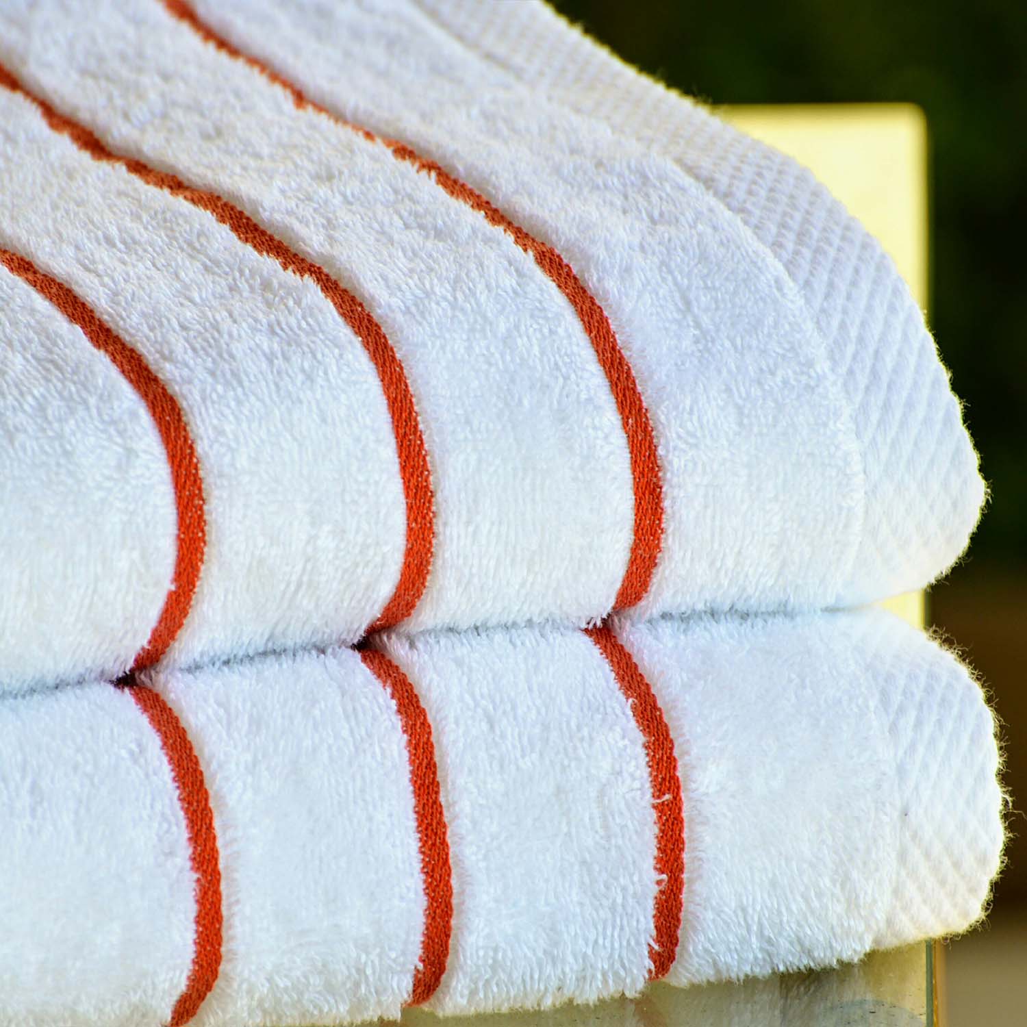 SMARTLINEN Signature Orange Pool Towel